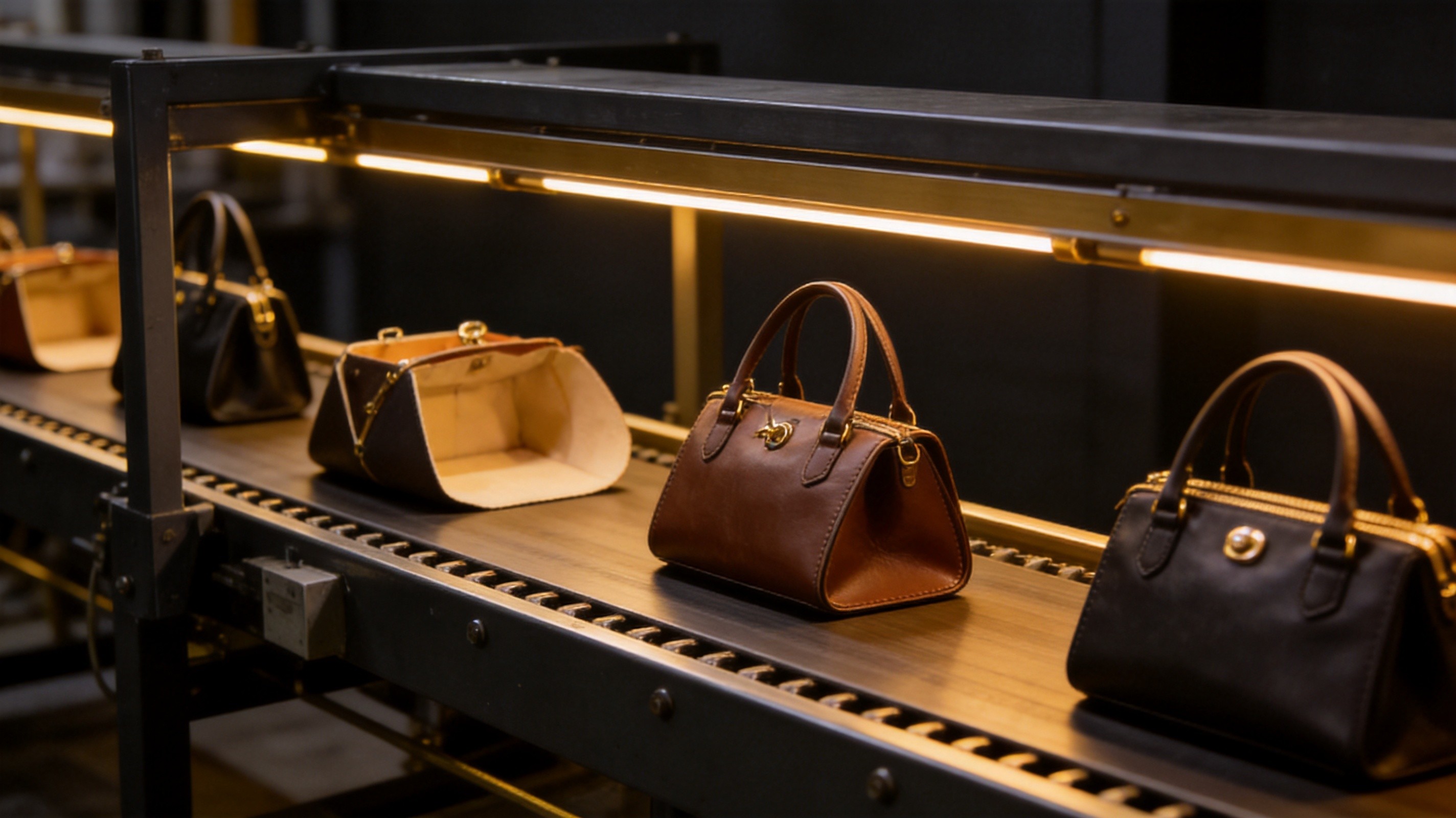 Handbag packaging quality check and labeling verification