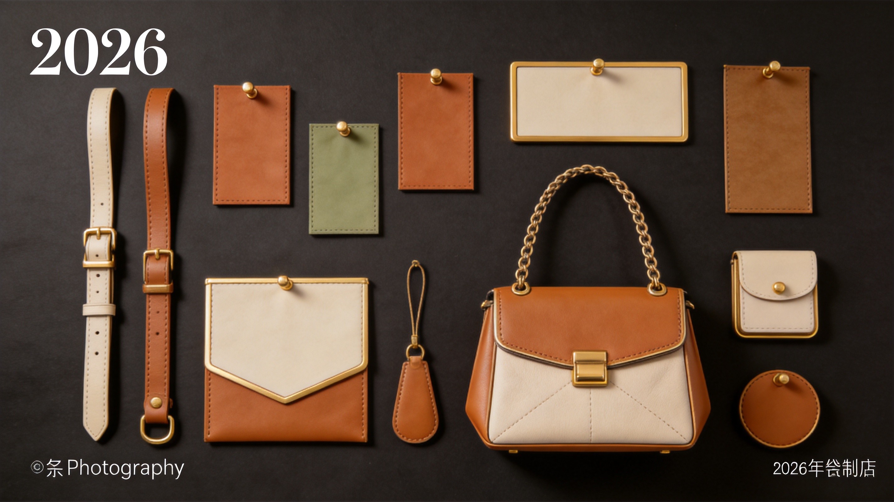 Factory precision manufacturing of modular bag components and hardware